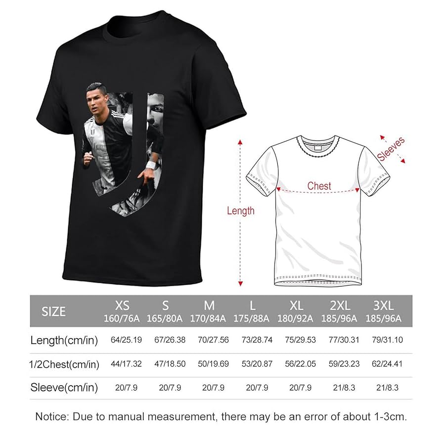 Amazon.co.jp: Tシャツ クリスティアーノ・ロナウド 半袖 メンズ